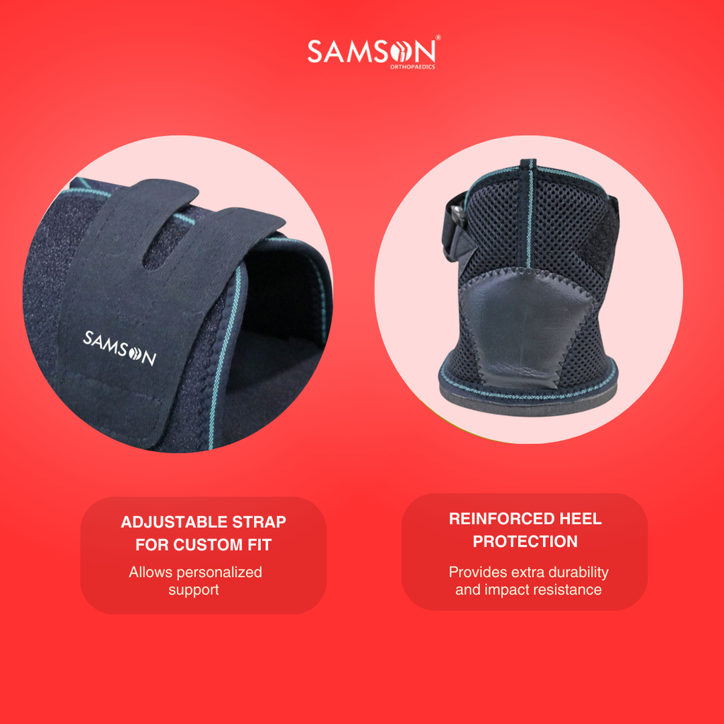 Chaussure plâtrée | Support orthopédique pour la récupération après une fracture et la protection contre les blessures