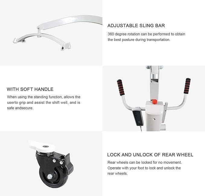 Élingue de levage pour patient (corps entier)