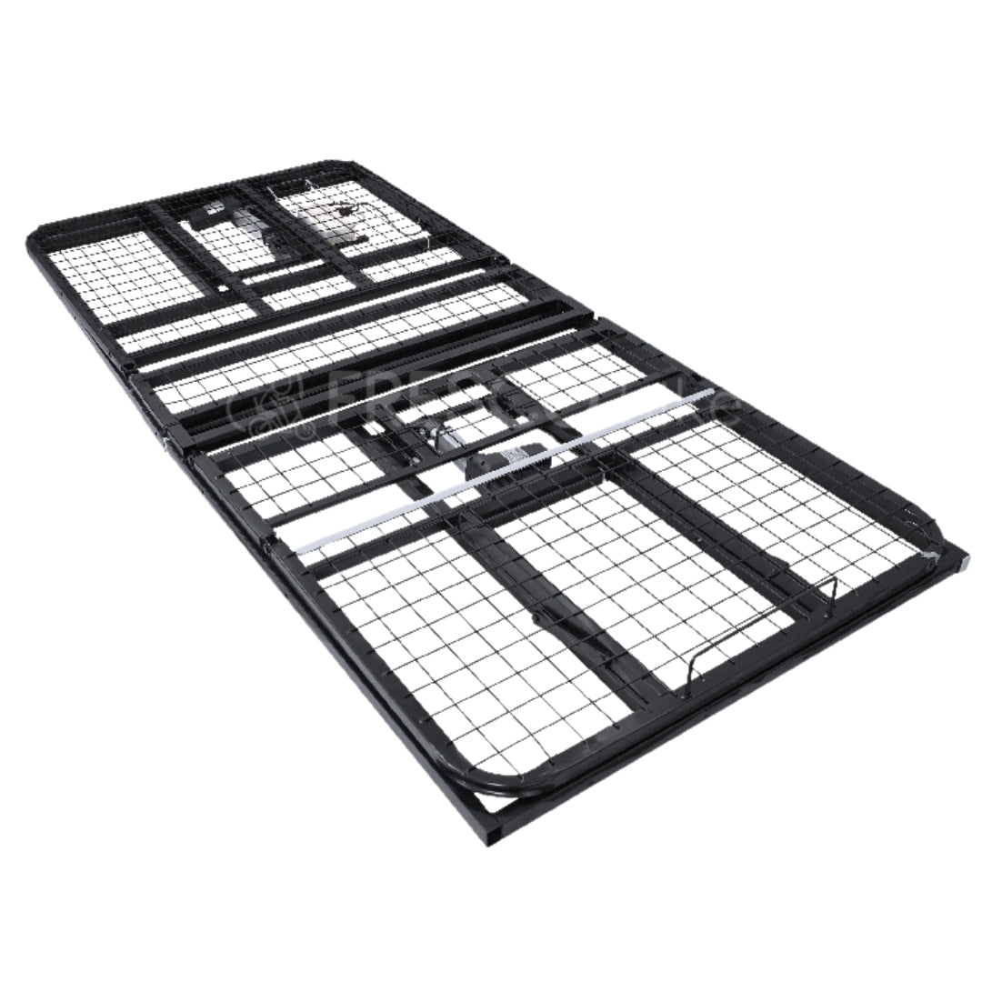 Lit électrique pliant relevable avec dossier et repose-pieds réglables