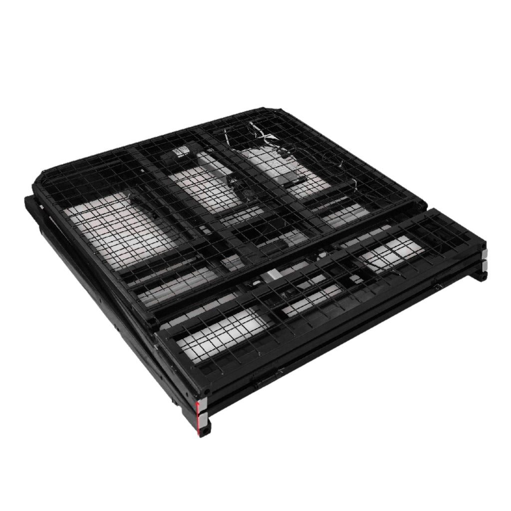 Lit électrique pliant relevable avec dossier et repose-pieds réglables