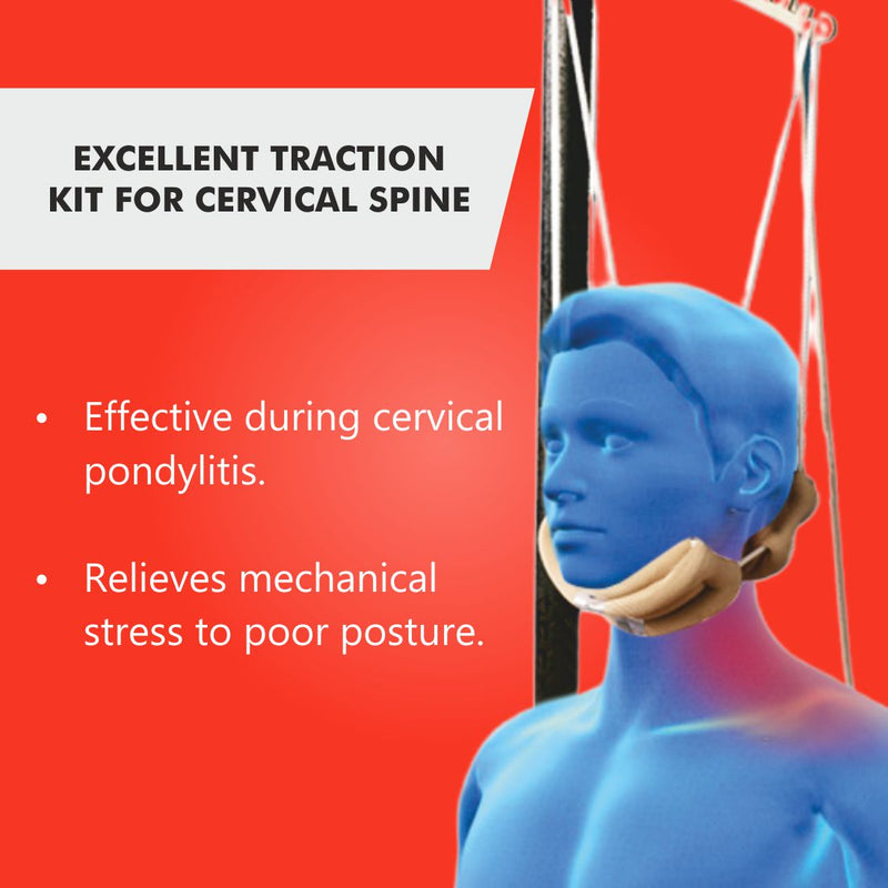Traction cervicale (licol de tête)