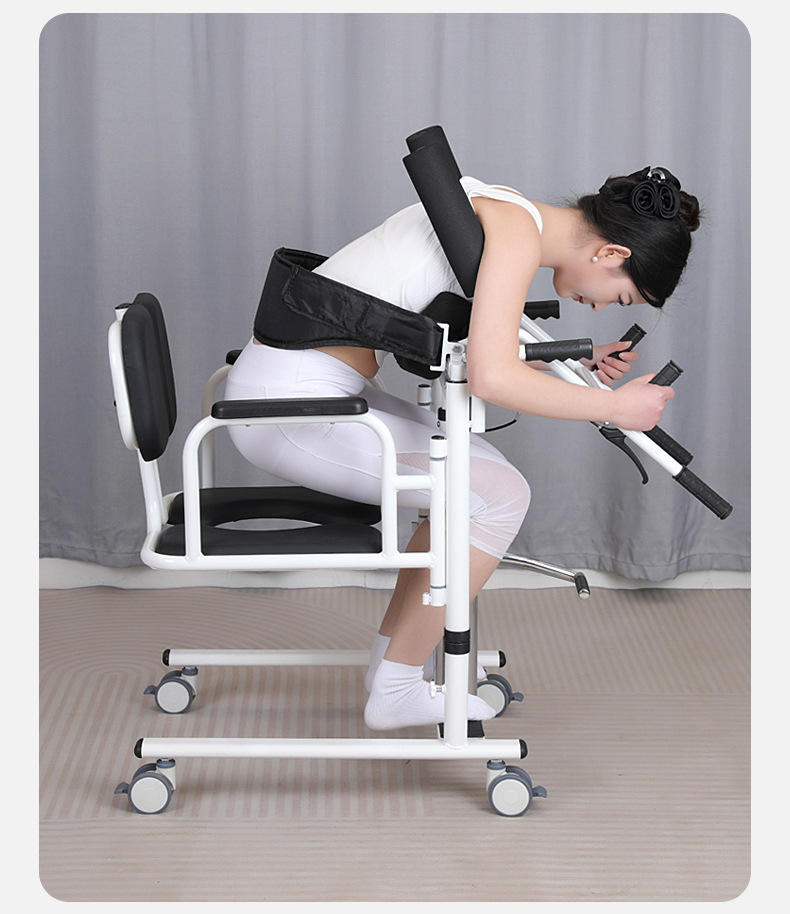 Chaise de Transfert Médicale – Déplacement Sécurisé Lit, WC & Fauteuil