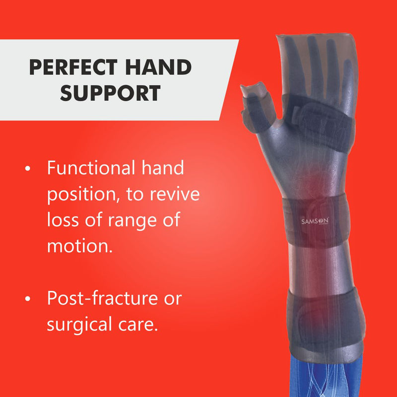 Attelle de repos pour la main (droite/gauche)