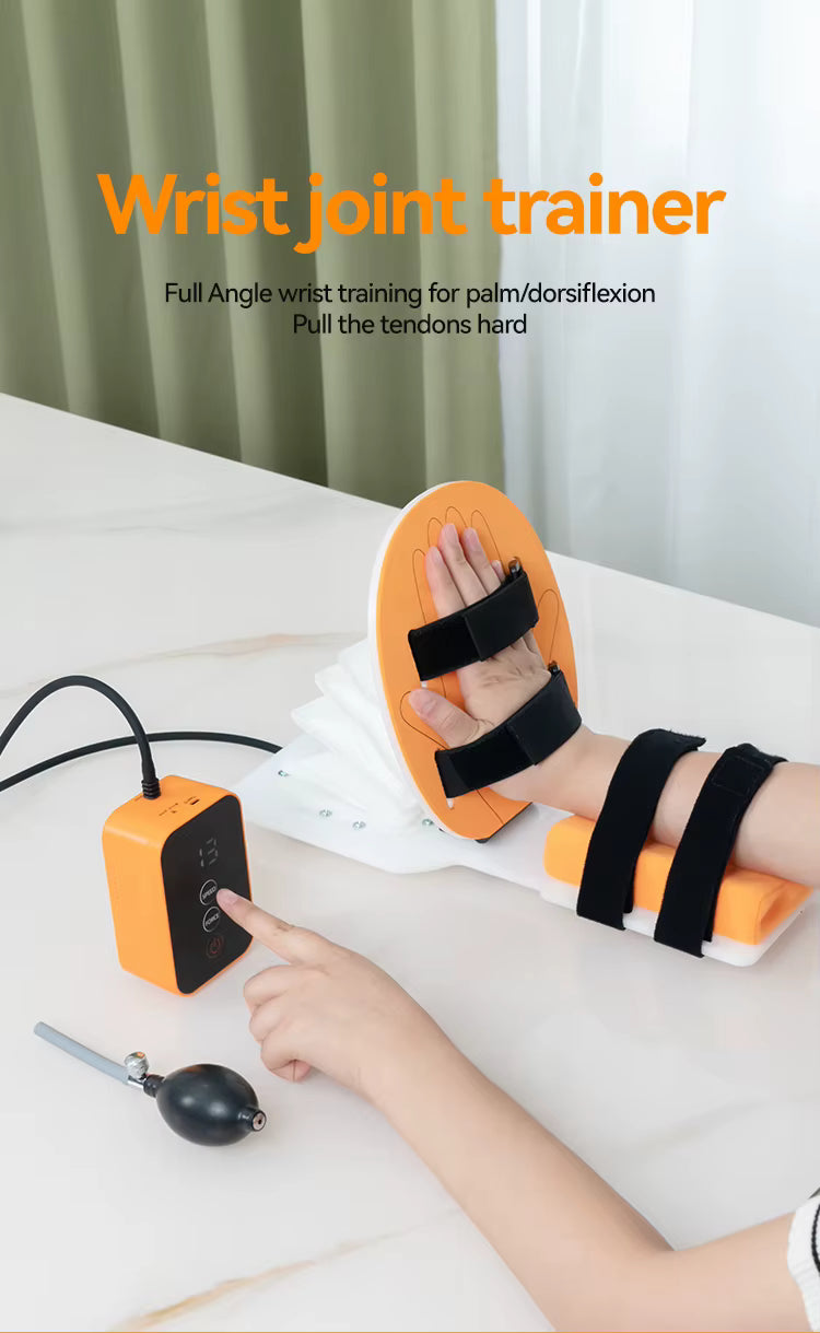 Appareil de rééducation électrique du poignet pour hémiplégie, lésions tendineuses et patients neurologiques