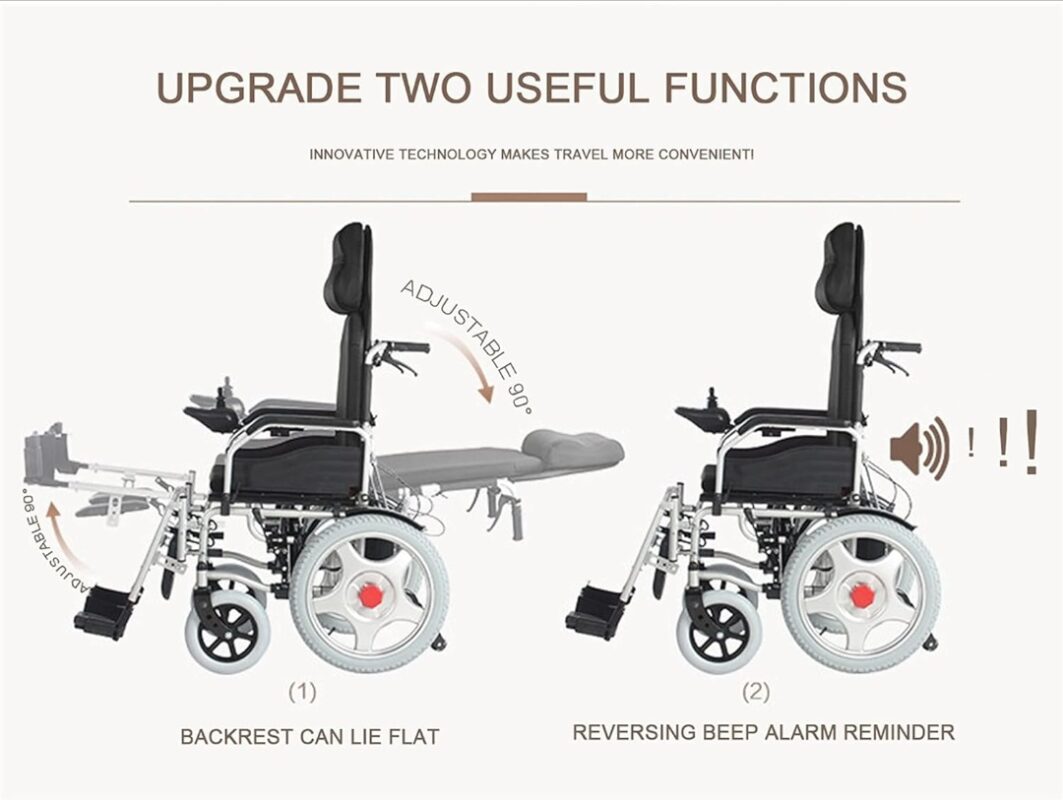 Fauteuil roulant électrique sans télécommande