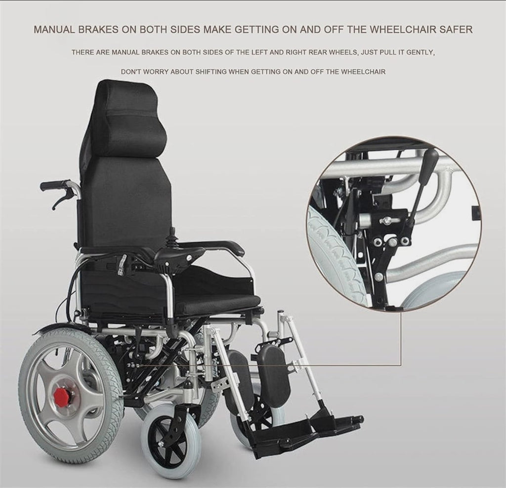 Fauteuil roulant électrique sans télécommande