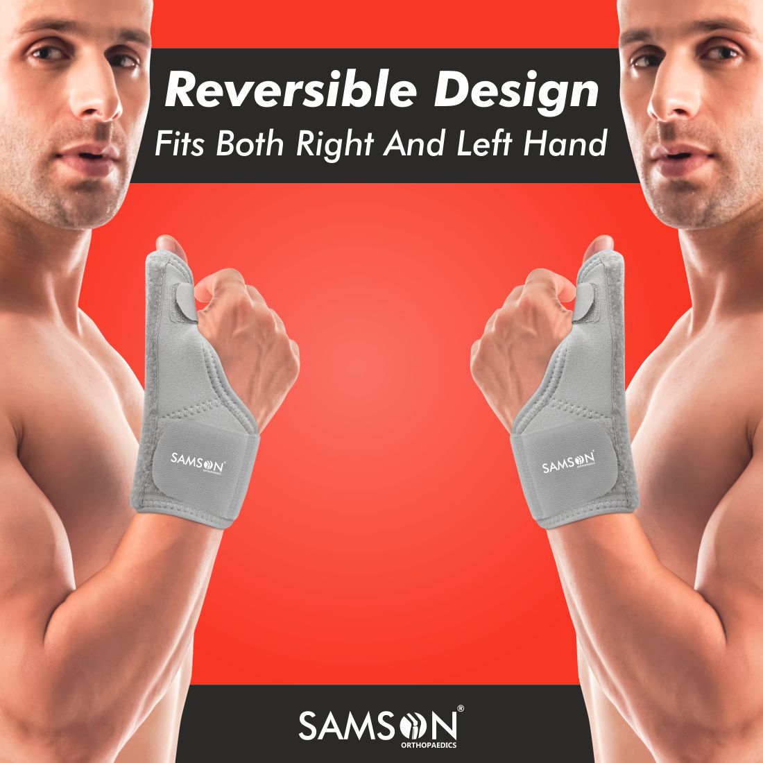 Attelle spica pour pouce