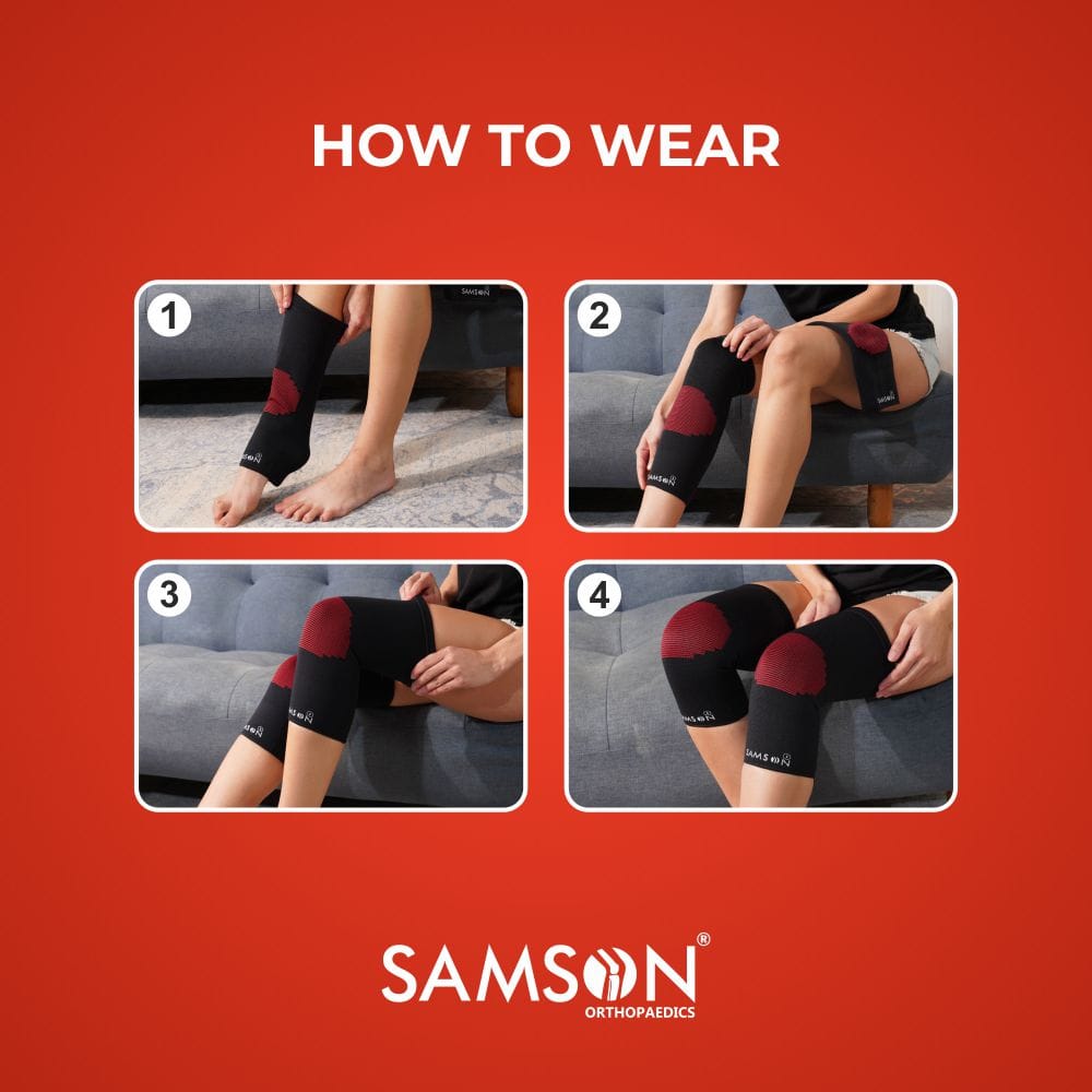 Genouillères Furo (paire) | Support extensible pour soulager la douleur, l'arthrite et le sport