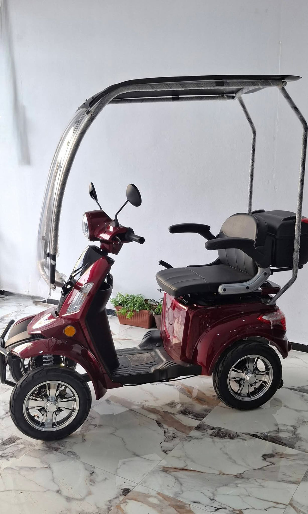 Scooters électriques de sécurité à 4 roues