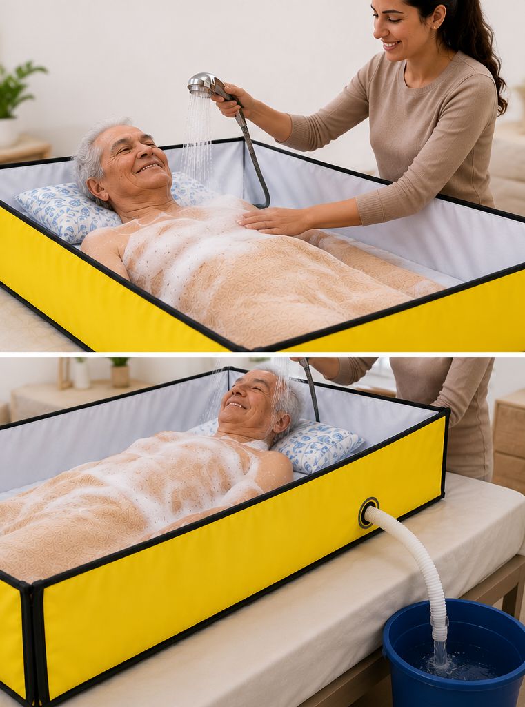 bain de douche pour enfant et adulte